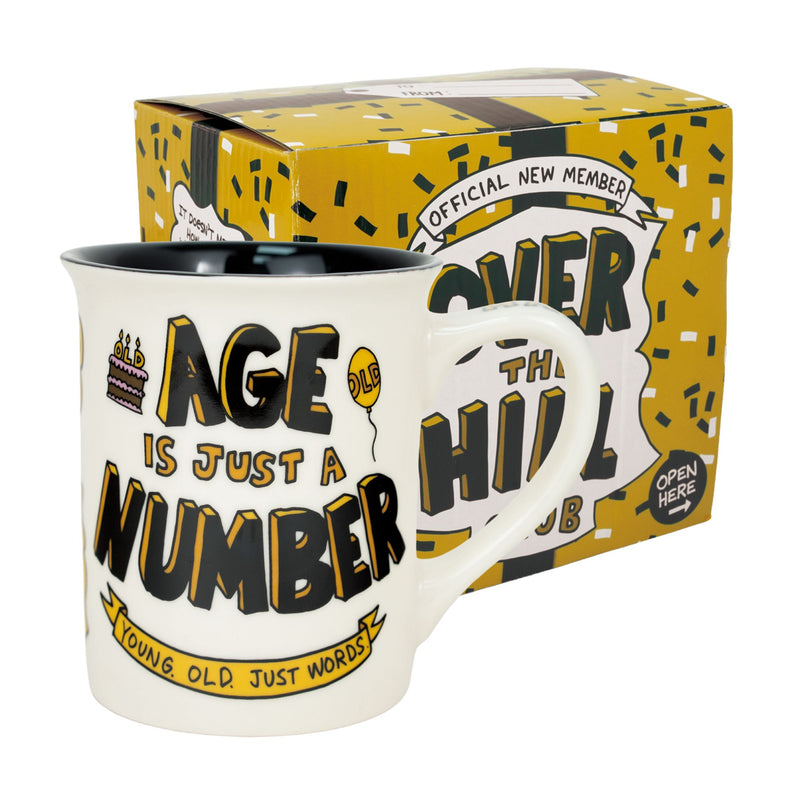Over the Hill Card Mug
