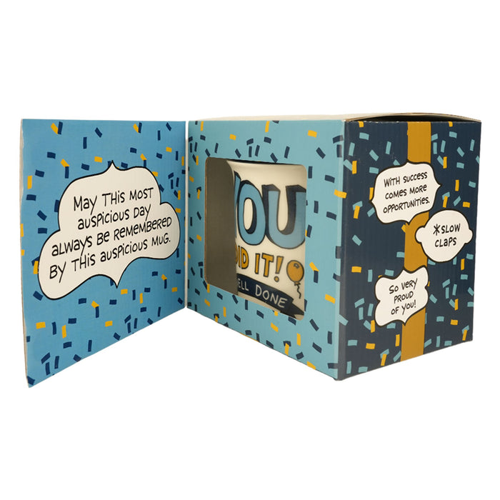 Congrats Greeting Card Mug