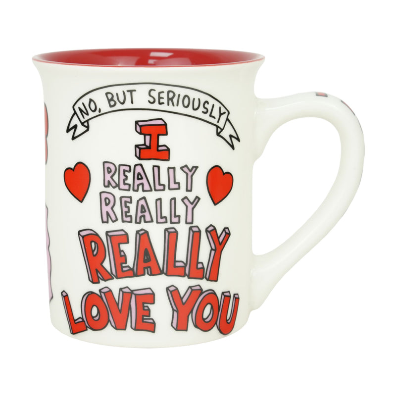 I Love You Greeting Card Mug