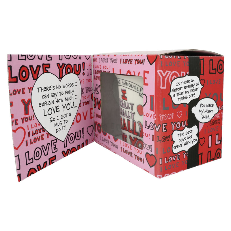 I Love You Greeting Card Mug