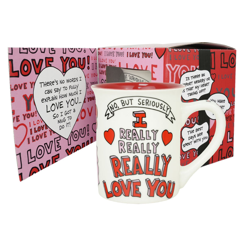 I Love You Greeting Card Mug