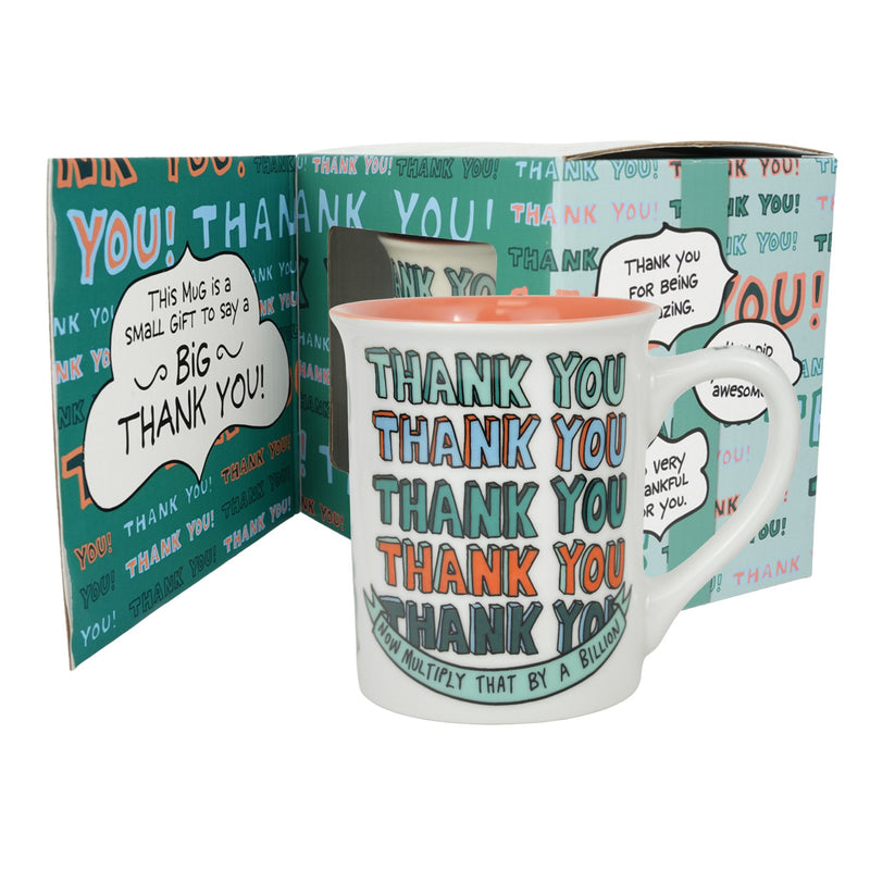 Thank You Greeting Card Mug