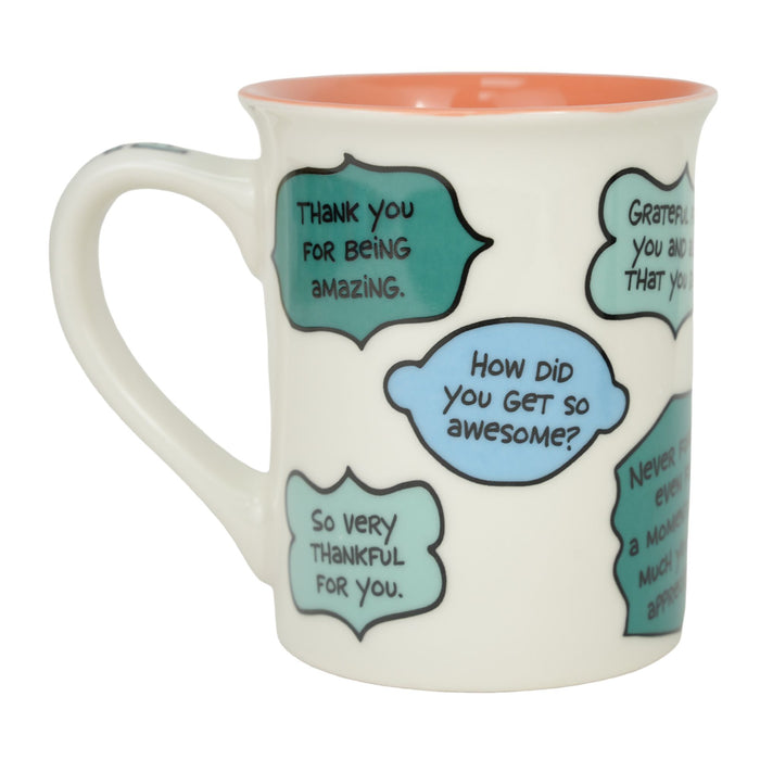 Thank You Greeting Card Mug