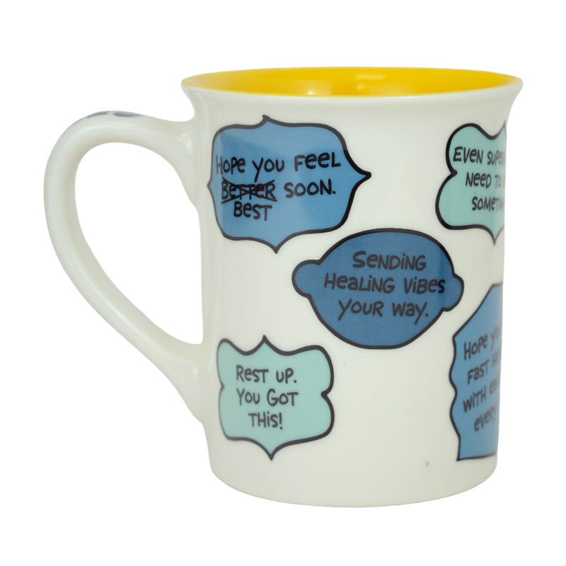 Get Well  Greeting Card Mug