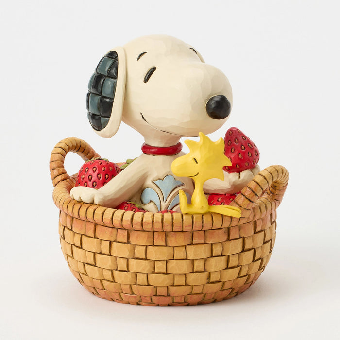 Snoopy in Strawberry Basket