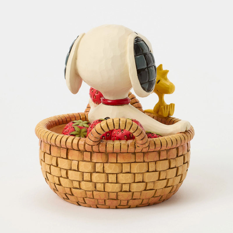 Snoopy in Strawberry Basket