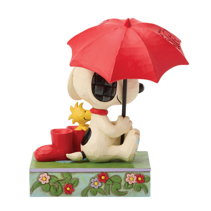 Snoopy Holding Umbrella