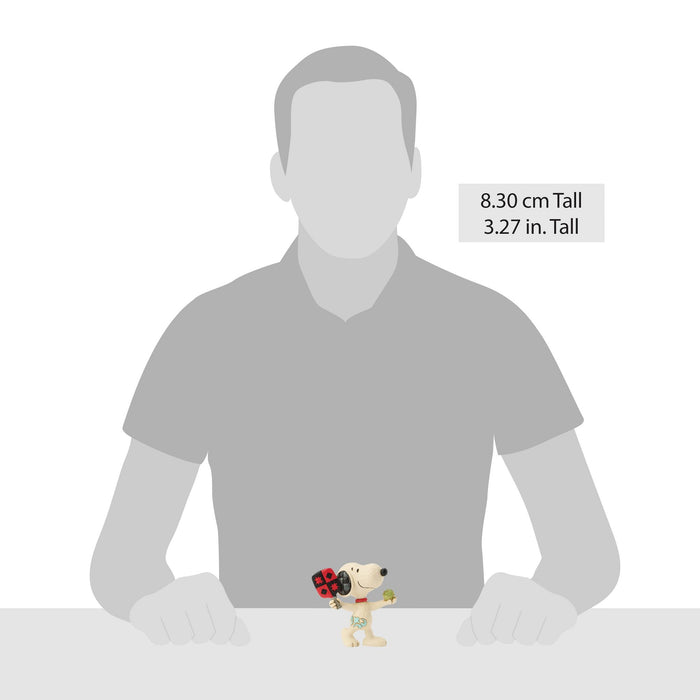 Snoopy Playing Pickleball Mini