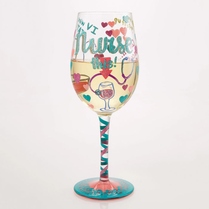 Wine Glass Nurse This