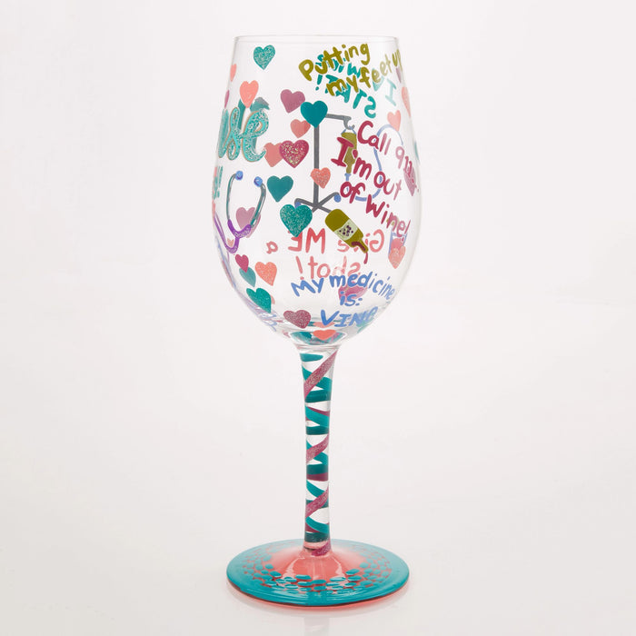 Wine Glass Nurse This