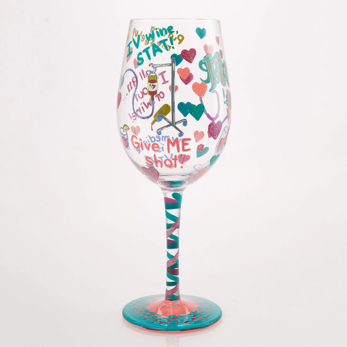 Wine Glass Nurse This