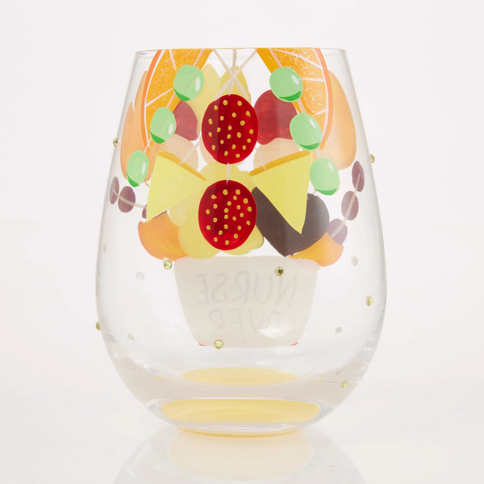 Best Nurse Stemless Wine Glass