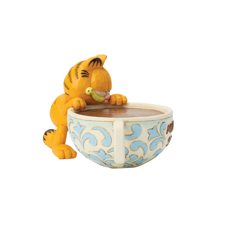Garfield with Oversized Coffee