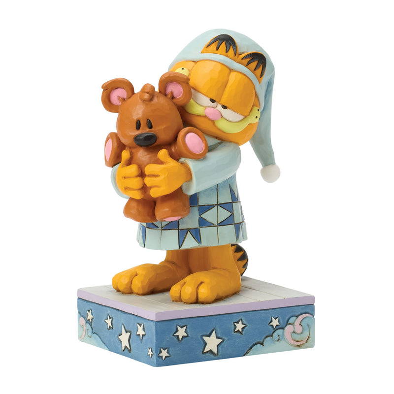 Sleepy Garfield with Pooky