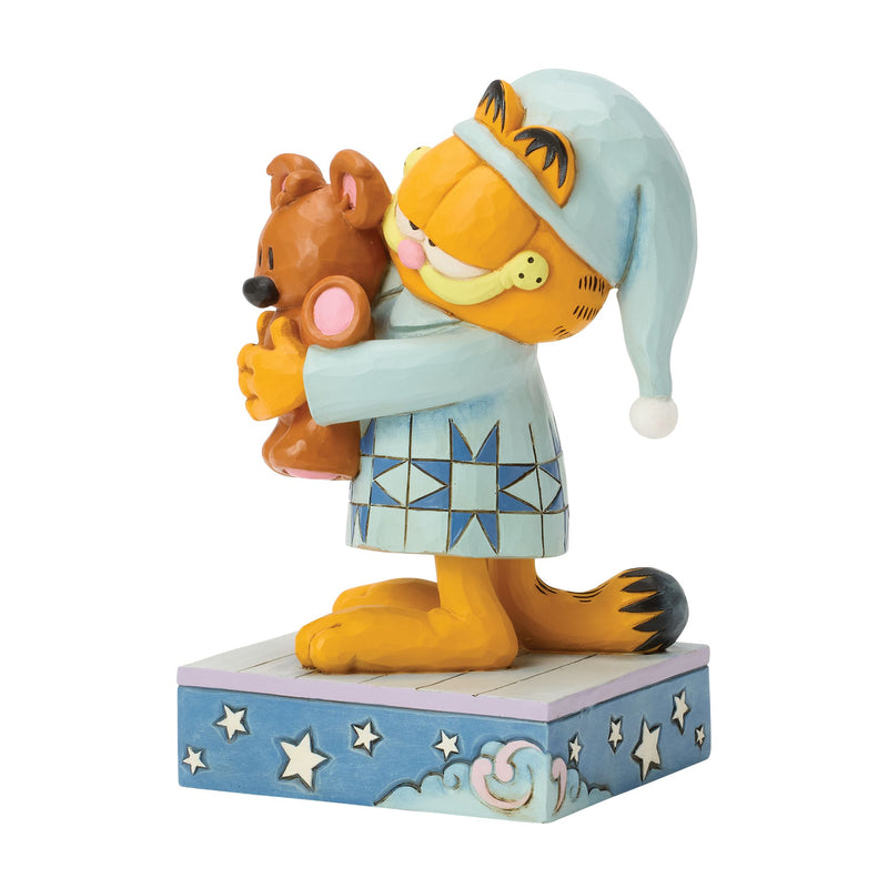 Sleepy Garfield with Pooky