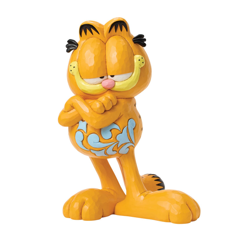 Garfield Arms Crossed Statue