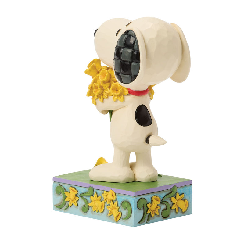 Snoopy with Daffodils