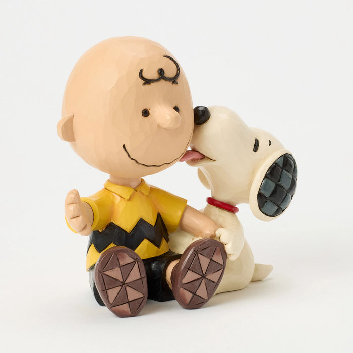 Charlie Brown with Snoopy