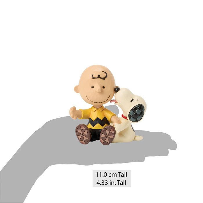 Charlie Brown with Snoopy
