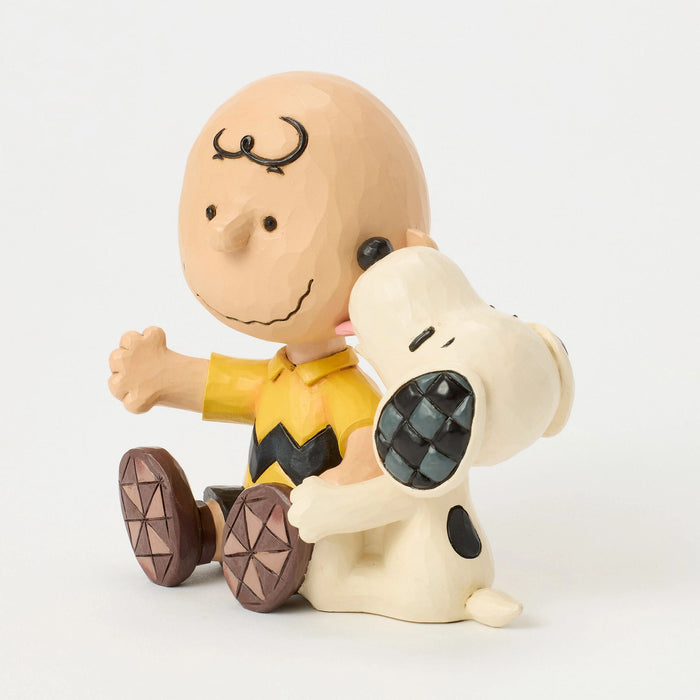 Charlie Brown with Snoopy