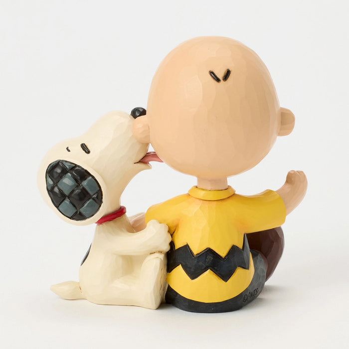 Charlie Brown with Snoopy