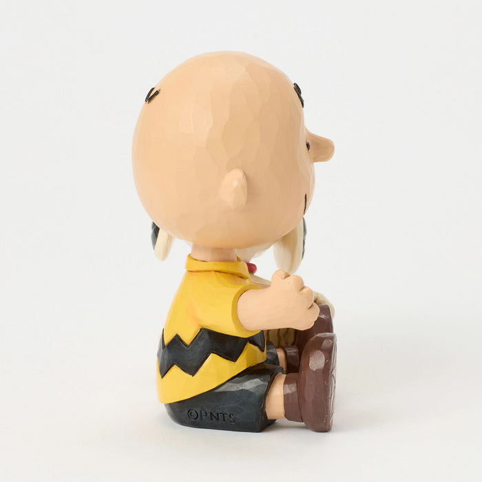 Charlie Brown with Snoopy