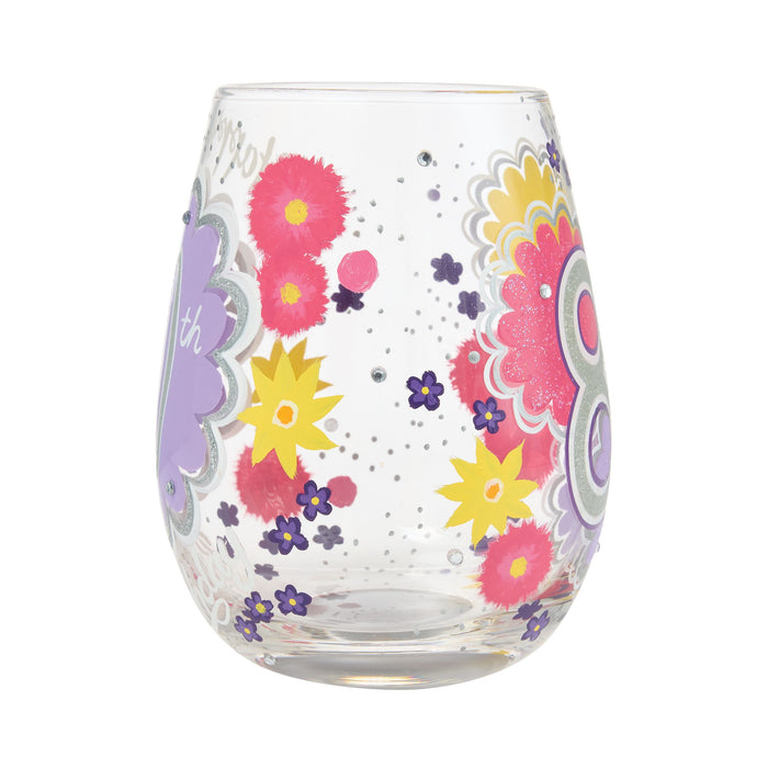 Happy 80th Birthday Stemless