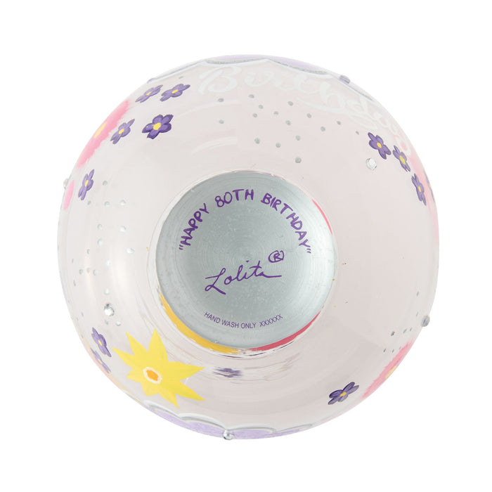 Happy 80th Birthday Stemless