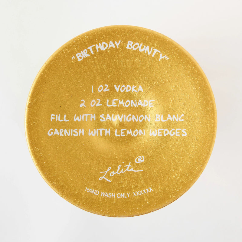 Birthday Bounty Wine Glass