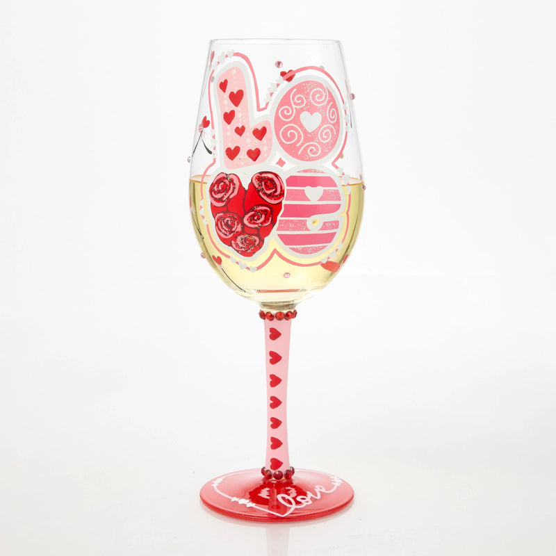 My Love Wine Glass