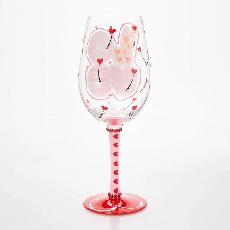 My Love Wine Glass