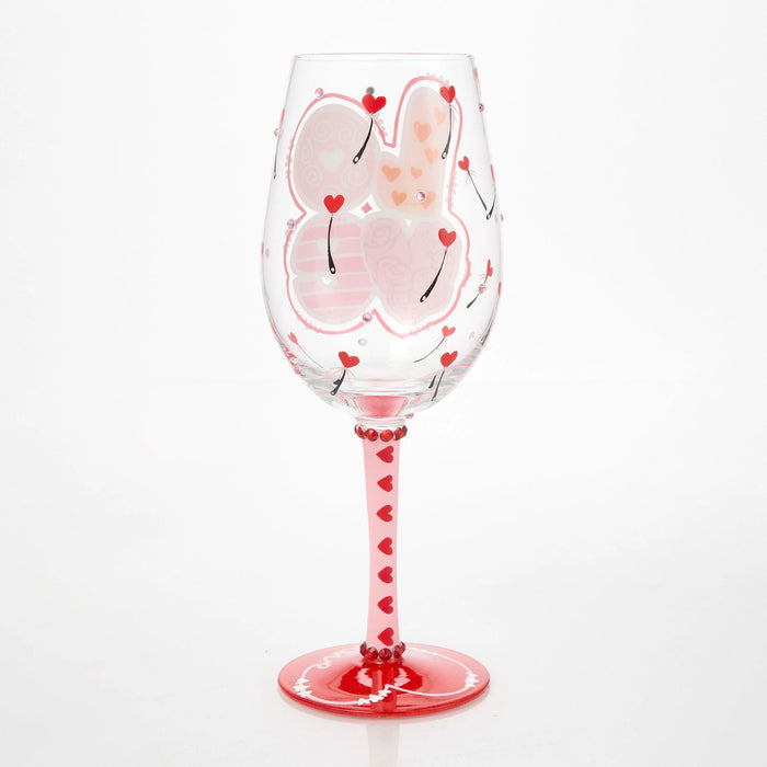 My Love Wine Glass