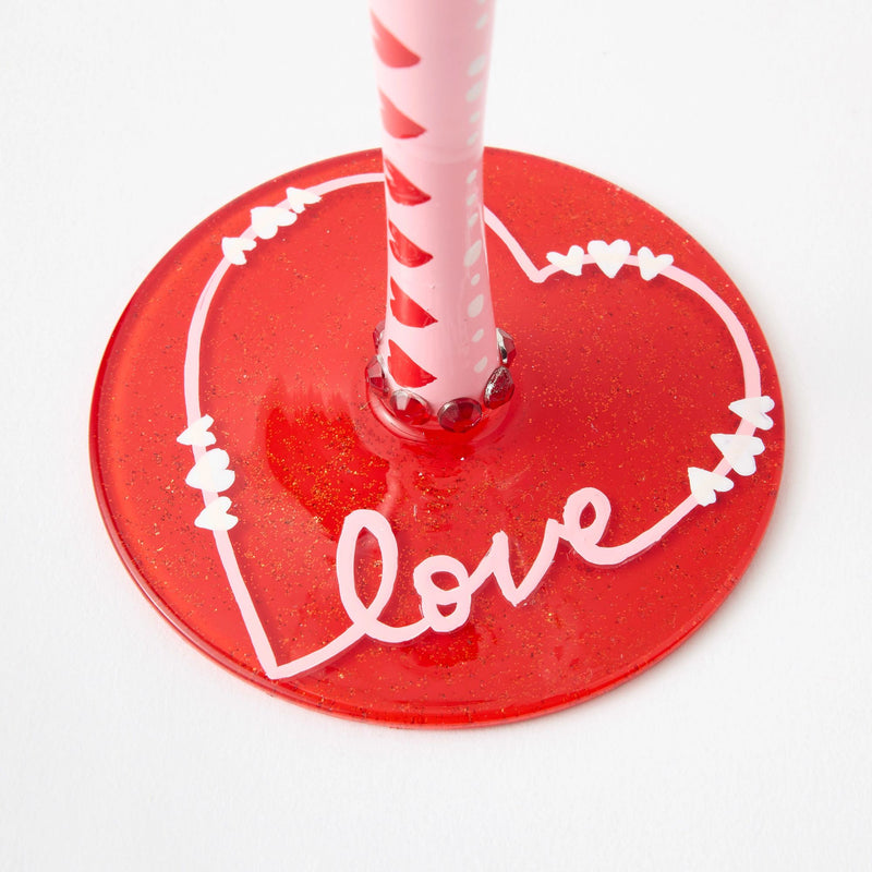 My Love Wine Glass