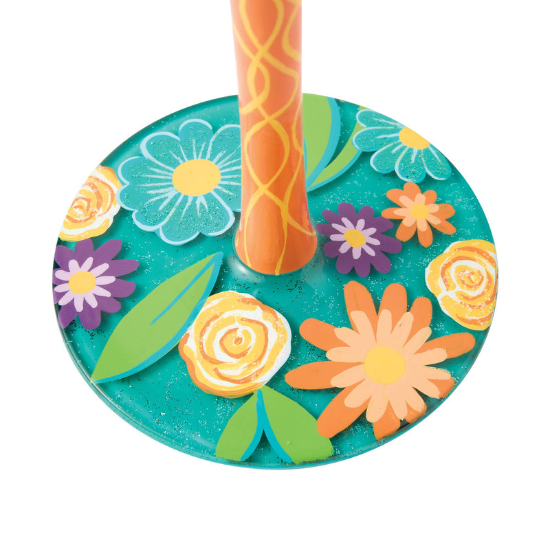 Fabulous Florals Wine Glass