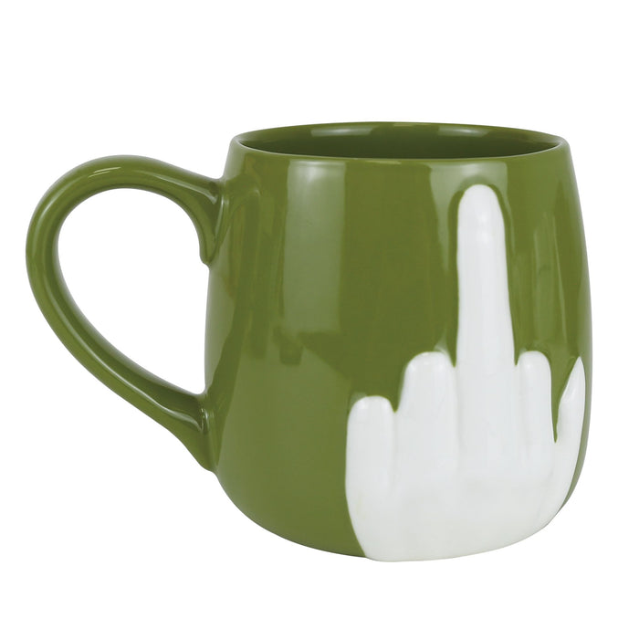 Middle Finger Sculpt Hand Mug
