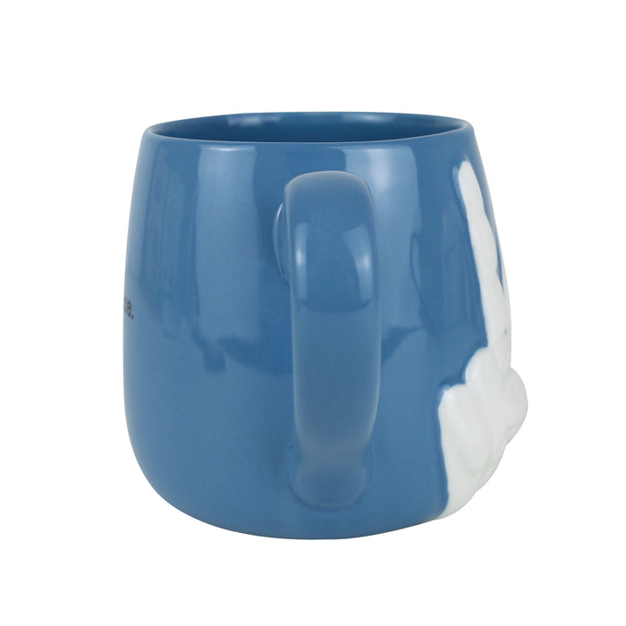 Peace Sculpted Hand Mug