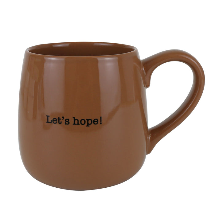 Fingers Crossed Hand Mug
