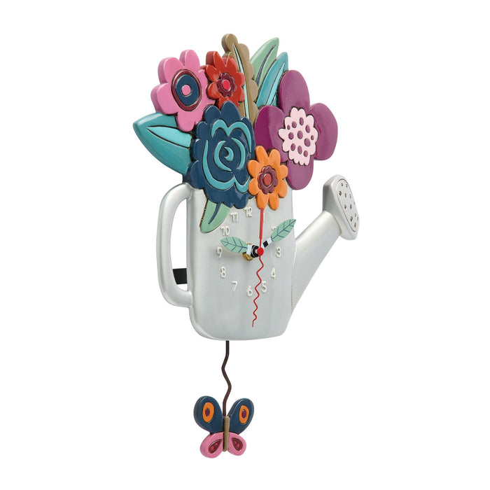 Time to Bloom Wall Clock