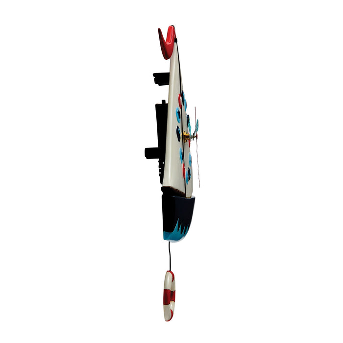Smooth Sailing Wall Clock