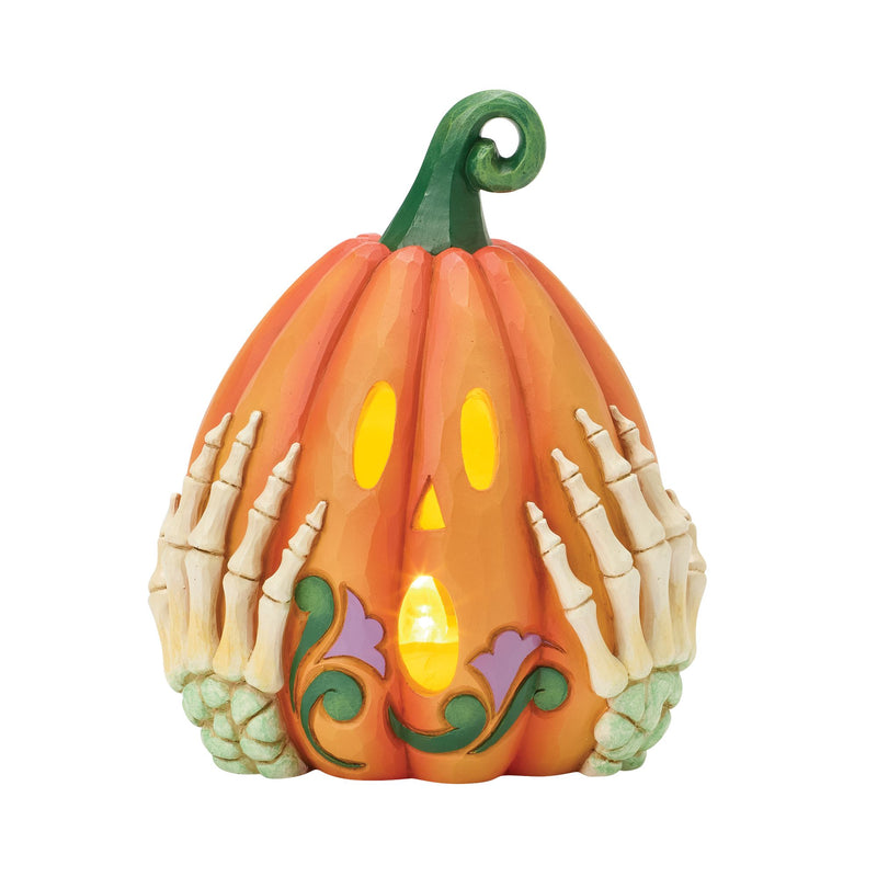 Jack-o-lantern Skeleton LED