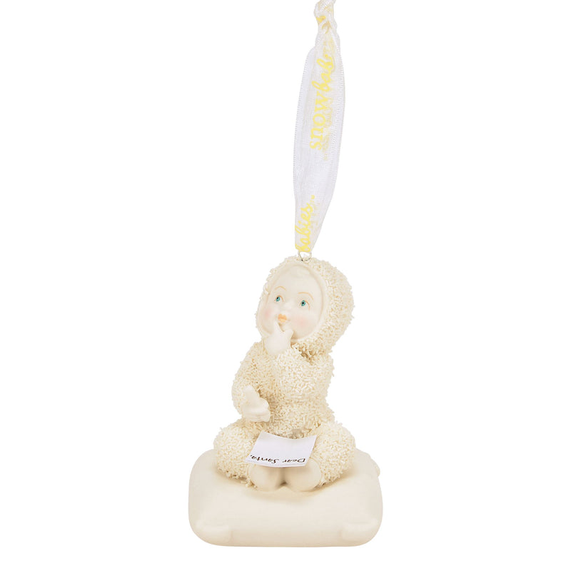 Dear Santa ornament