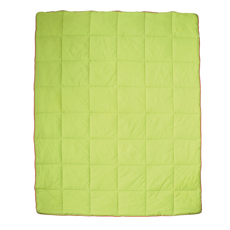 Grinch Puffer Blanket