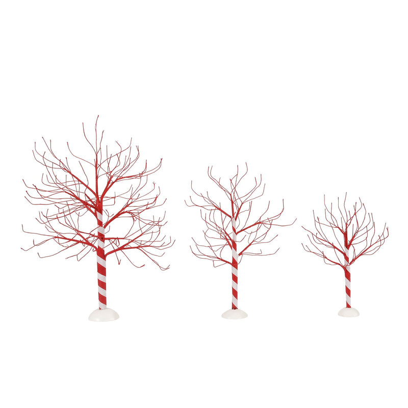 Peppermint Twist Trees S/3