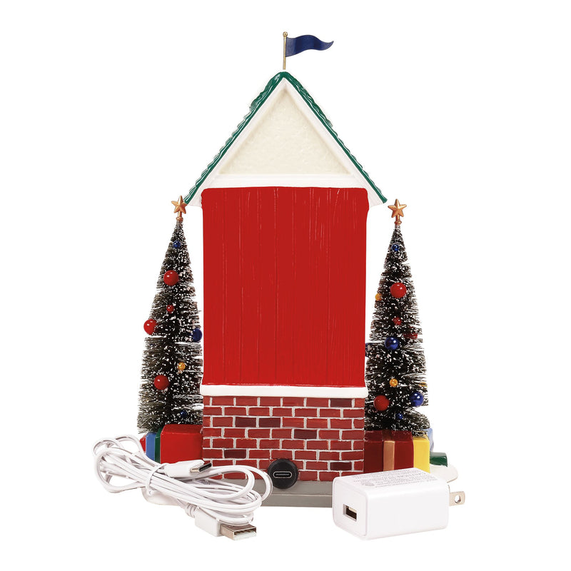 Snow Village Sentry