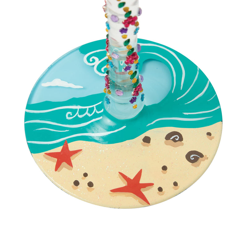 Little Beach House Wine Glass