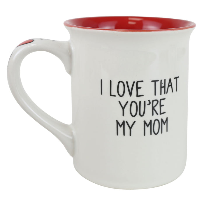 I Heart Hand Mom Mug