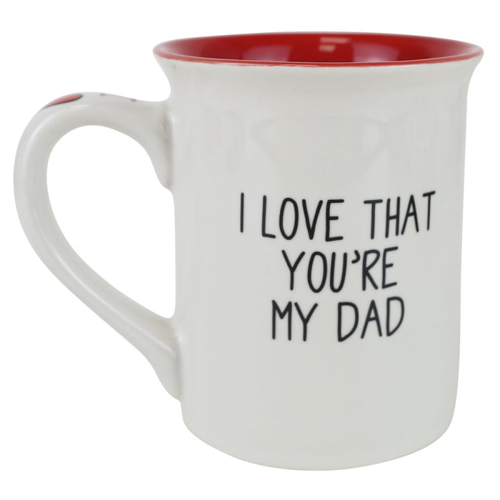 I heart Hand Dad Mug