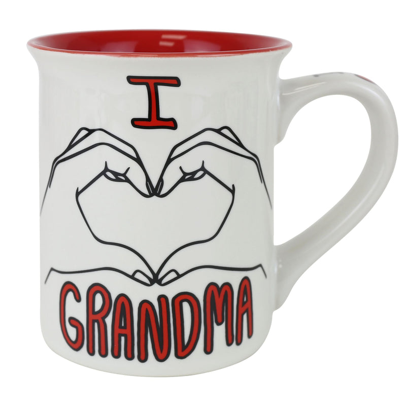 I Heart Hand Grandma Mug