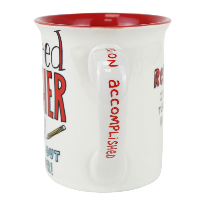 Retired Teacher Mug
