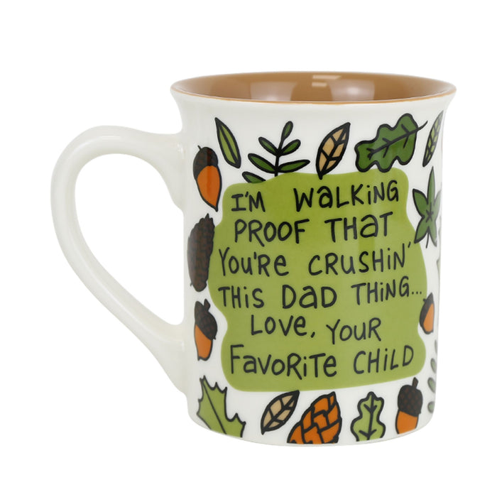 Dad Greeting Card Mug
